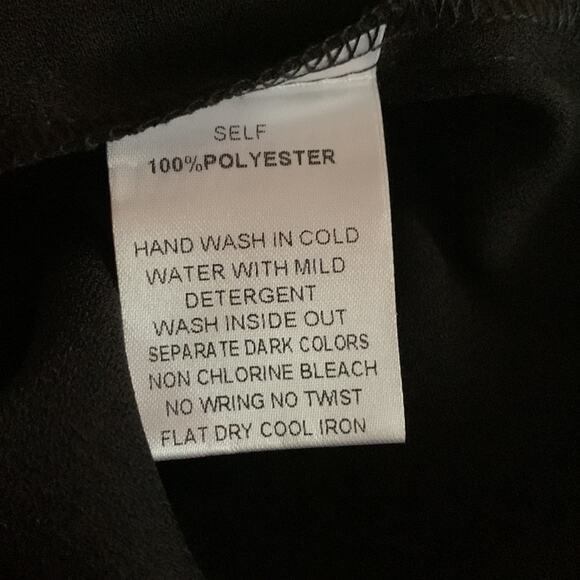 NWT Front Tie Mini Dress by Truly Me Black Size XL - Picture 8 of 9